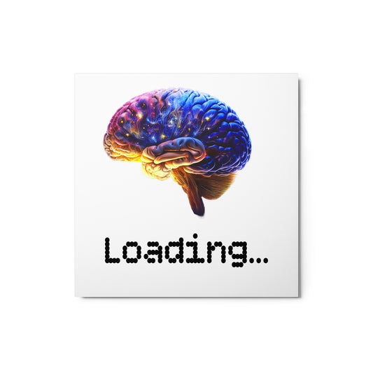 Loading - Metal Print